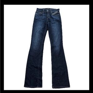 Joe's Jeans Dark Indigo Flare Leg Denim